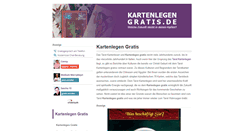 Desktop Screenshot of kartenlegengratis.de