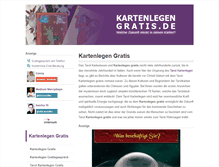Tablet Screenshot of kartenlegengratis.de